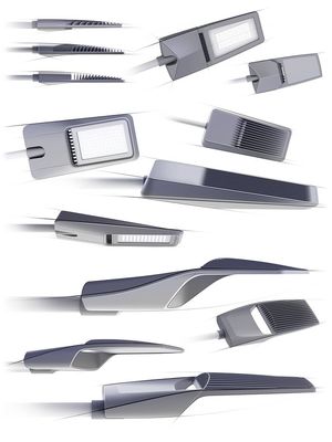 LED路燈在高速路與高架路中的應用及其工業(yè)設計優(yōu)勢